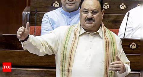 Prime Minister Opposition Protests Naddas Claim That Bjp Provided The