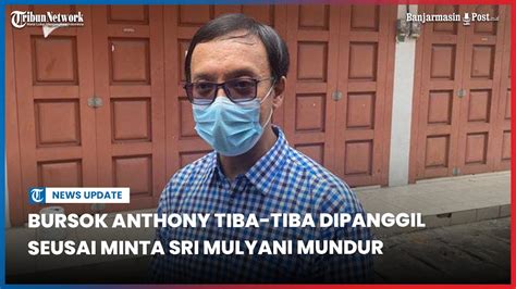 Bursok Anthony Marlon Dipanggil Seusai Minta Sri Mulyani Mundur Akui