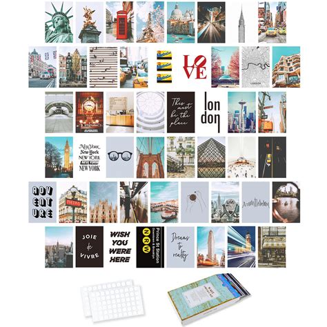 Buy Wall Collage Kit Aesthetic Pictures Aesthetic Room Decor Bedroom