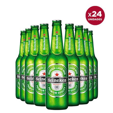 Cerveza Heineken Long Neck 24 Unidades 330 Ml Tienda Soy Santander