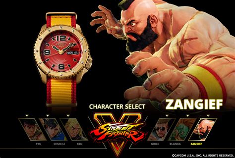 ストリートファイター Street Fighter On Twitter ⌚seiko 5 Sports × ストリートファイターv