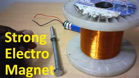 Strong Homemade Electromagnet - Homemade Ftempo