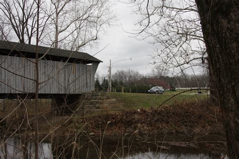 Img10422 Franklin Countys Last Covered Bridge Canal Wi Flickr