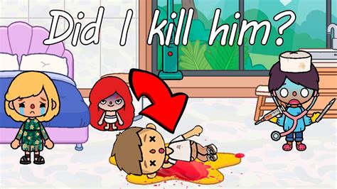 Dad Died Because Of Me 😱💀👻 Toca Boca Toca Life World Toca Red