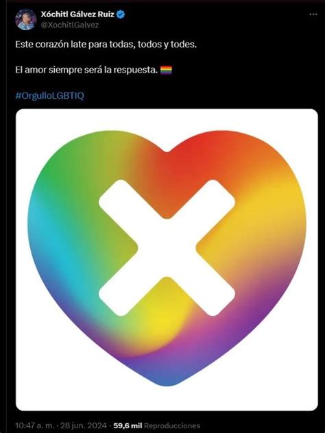 Políticos En México Celebran Día Internacional Del Orgullo Lgbtttiq “este Corazón Late Por