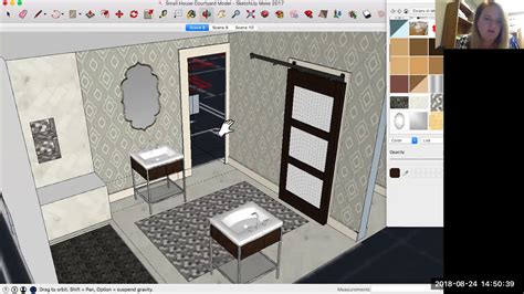 Sketchup Bathroom Tutorial Pt Youtube