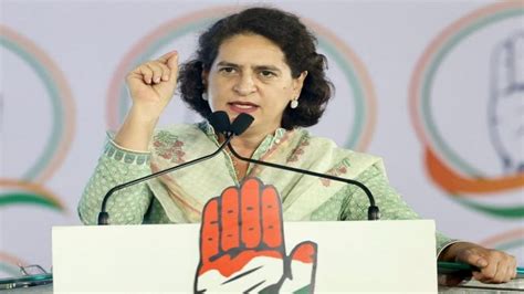 BJP Will Change Constitution If It Returns To Power Claims Priyanka