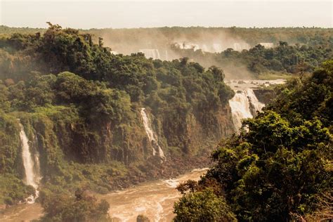 Aerial Photography of Waterfalls on Forest · Free Stock Photo