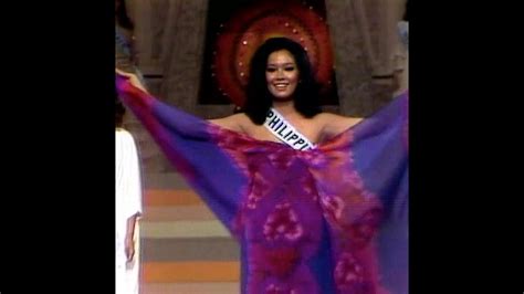 Evening Gown Miss Universe 1975 Youtube