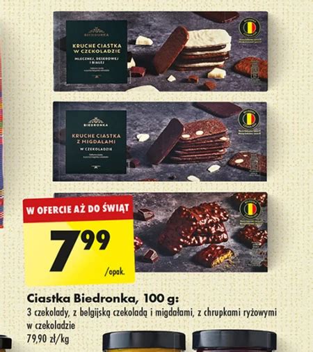 Ciastka Biedronka Promocja Biedronka Ding Pl