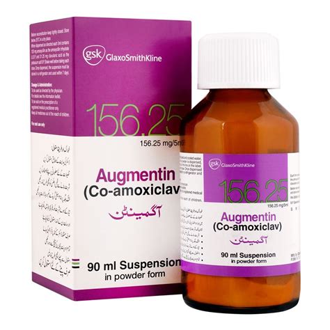 Purchase Gsk Augmentin Syrup Mg Ml Ml Online At Special