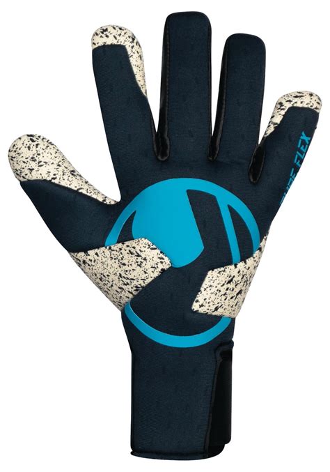 Uhlsport Goalkeeper Gloves Speed Contact Blue Edition Supergrip Pure