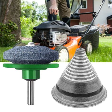 Rotary Drill Lawn Mower Blade Grinder Garden Yard Sharpener Balancer Tool