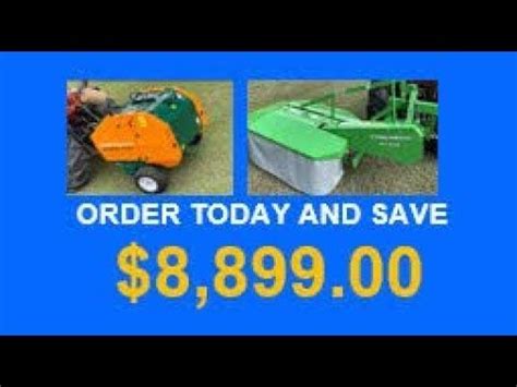 Farm Maxx FMRB Mini Round Baler Sale Order Today And Save YouTube