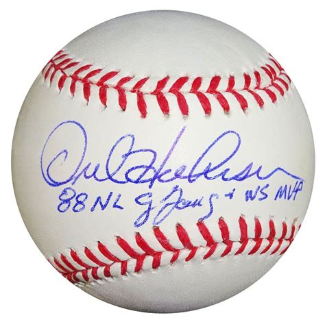 Orel Hershiser | PSA AutographFacts℠