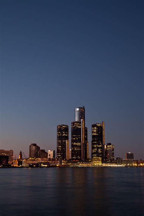 Detroit Skyline on Behance