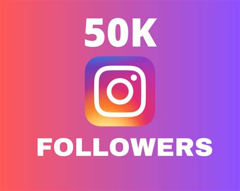 Instagram 50k Followers 10 Free Fast Delivery High Etsy Uk