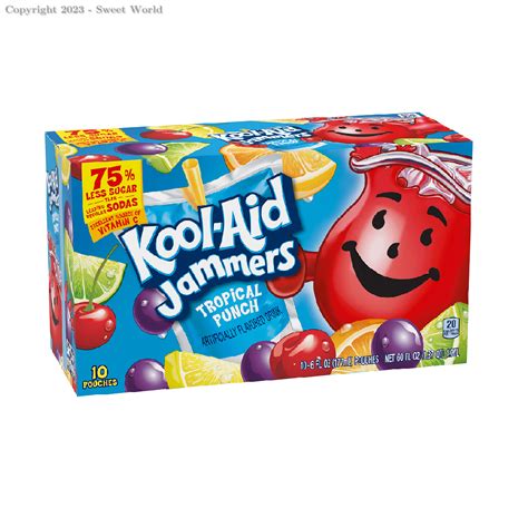 043000028254 Kool Aid Jammers Tropical Punch