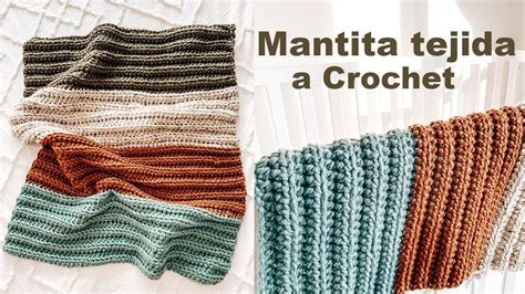 Como Tejer Una Mantita A Crochet S Per F Cil Tutorial Danii S Ways