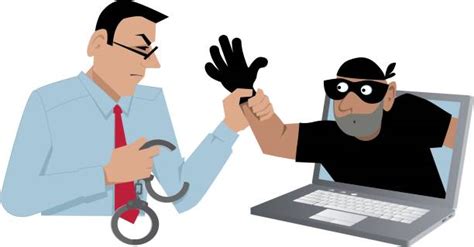 Cyber Crime Prevention Illustrations Royalty Free Vector Graphics