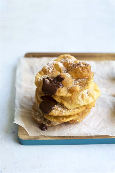 Mexican Buñuelos with Cinnamon Chocolate Sauce | The Sugar Hit