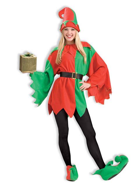 Adult Santas Helper Unisex Elf Costume 39 99 The Costume Land