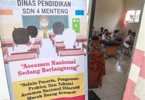 Siswa Sd Ikuti Ujian Asesmen Nasional Berbasis Komputer Anbk Republika Online