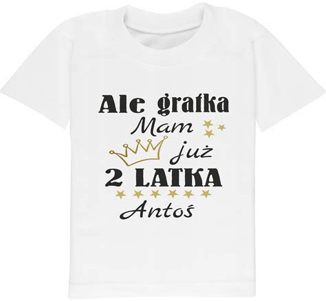 Koszulka Ale gratka mam już dwa latka 2 urodziny 12404009439 Allegro pl