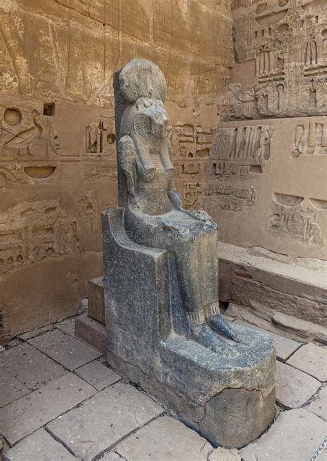 Statue Sekhmet Migdol Gate Entrance To The Mortuary Temple Of Ramesses