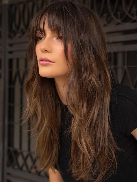 35 Long Layered Haircuts With Bangs Adorable Hairstyles