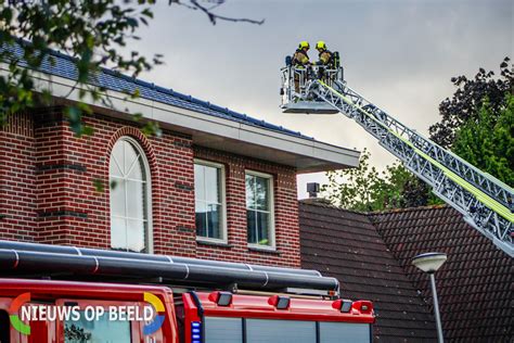 Brandweer Blust Brand In Schoorsteen Otto Erf Waddinxveen Nieuws Op