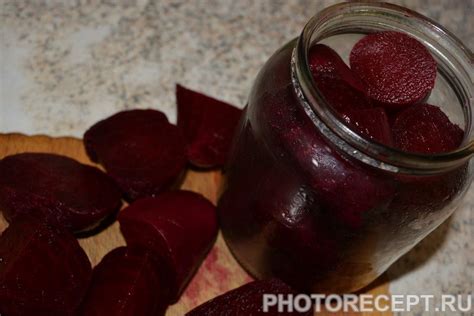 Свекла маринованная - рецепт приготовления
