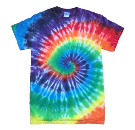 Rainbow Spiral Tie Dye T Shirt By Tie2dye4usa On Etsy