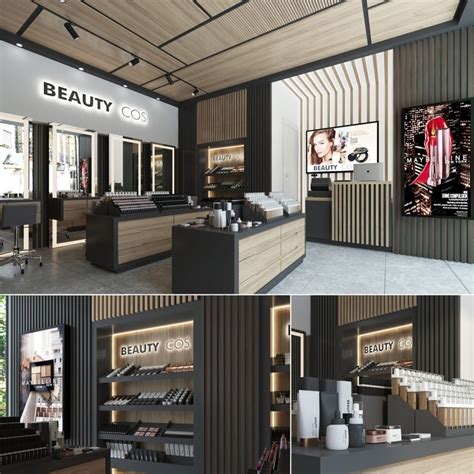 High End Cosmetic Store Furniture Luxury Beauty Shop Design