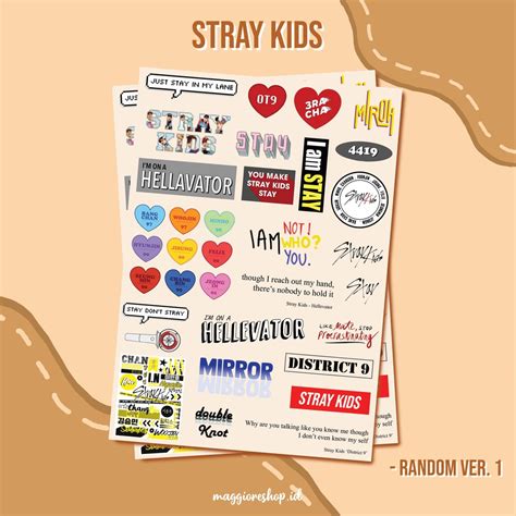 Jual Sticker Stray Kids Shopee Indonesia