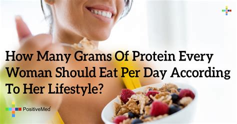 How Many Grams Of Protein Every Woman Should Eat Per Day According To