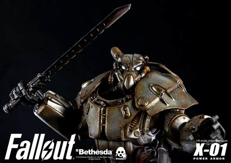 Fallout 4 X 01 Power Armor Figure By Threezero