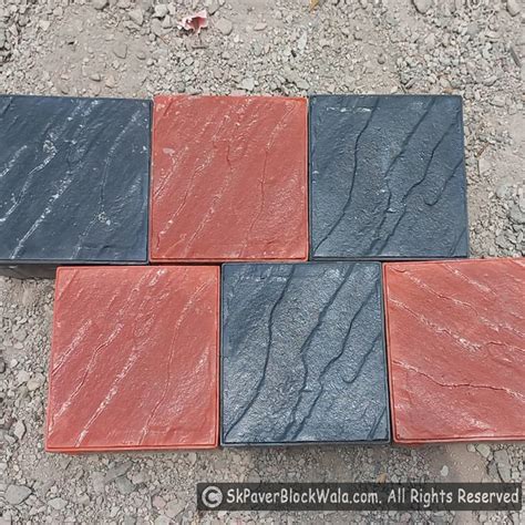 SK Concrete Square Wave Paver Block Dimensions 150x150mm Thickness