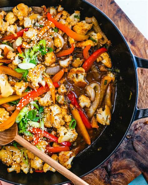 Easy Cauliflower Stir Fry A Couple Cooks