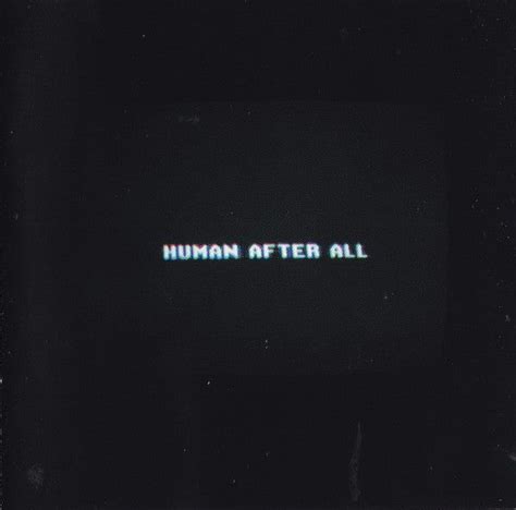 Daft Punk - Human After All | Daft punk, Human after all, Punk tattoo