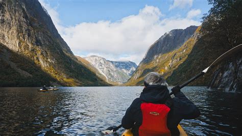 Nærøyfjord - Kayaking the Narrowest Fjord in the World (with Nordic Ventures - Gudvangen, Norway ...