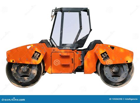 Steamroller Stock Photo Image Of Heavy Machine Construct 10506598