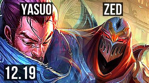 YASUO Vs ZED MID 11 0 1 2 7M Mastery 9 Solo Kills Legendary 700