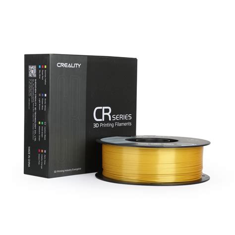 Creality CR Silk PLA Filament zlatá 1 75mm 1 kg RPishop cz