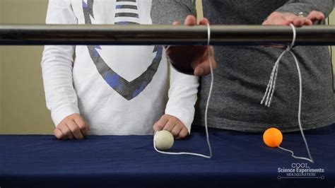 Ping Pong Ball Science Experiment