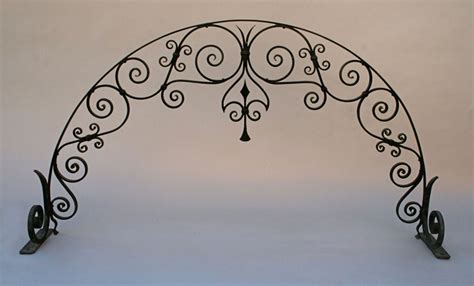 Decorative Wrought Iron Arch At 1stdibs Rod Iron Arch Wrought Iron