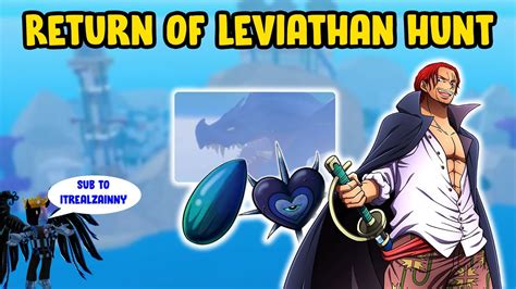 Live Blox Fruit Return Of Leviathan Hunt Day Youtube