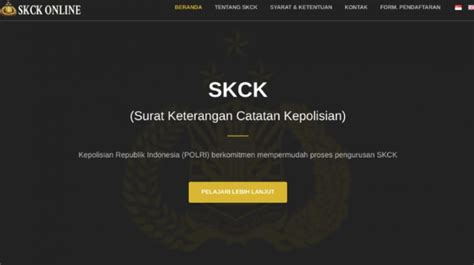 Cara Membuat Skck Online Lewat Hp Dan Dokumen Persyaratan Yang Harus