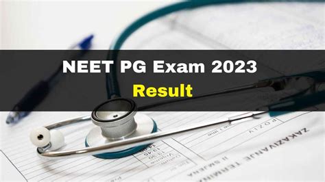 NEET PG Result 2023 Declared Nbe Edu In Check Direct Link Here