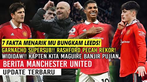 MAGIS TEN HAG 7 FAKTA MENARIK MU BUNGKAM LEEDS GARNACHO SUPERSUB